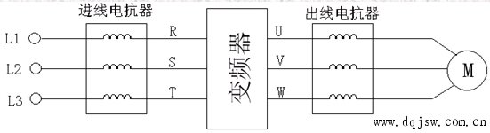 变频器电抗器接线图