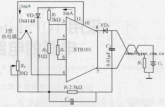 电流变送器的工作原理及电路应用