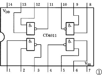 门电路及其应用-与非门-cd4011
