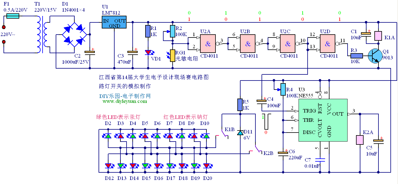 江西省第14届电子设计大赛电路原理图