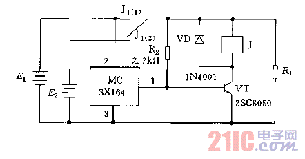 mc164备用电源控制电路图