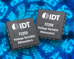 IDT扩展RF电压可变衰减器范围至6GHz线性改善1000倍