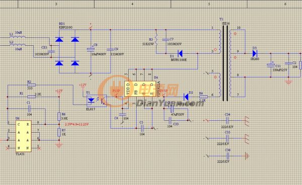 实例讲解viper22a反激电路全部击穿的解决