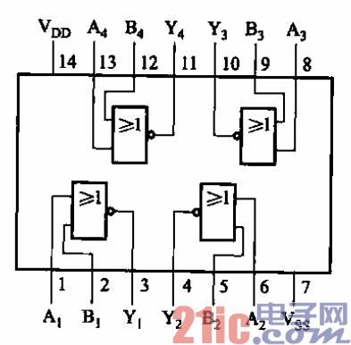 部标型号为c039,国标型号为cc4001,可代换或互换型号有tc4001,mc14001