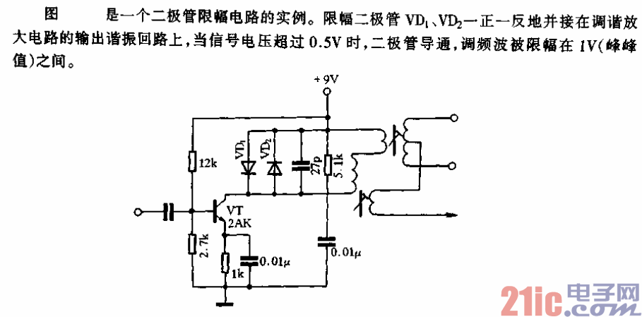 二极管限幅电路