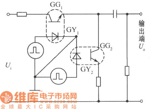 有自锁自保持功能的开关电路二电路图