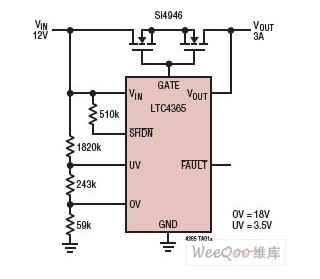 ltc4365的应用电路图原理