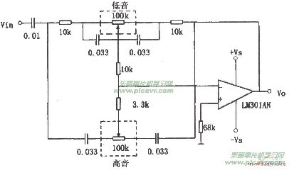 lm301an音调控制电路