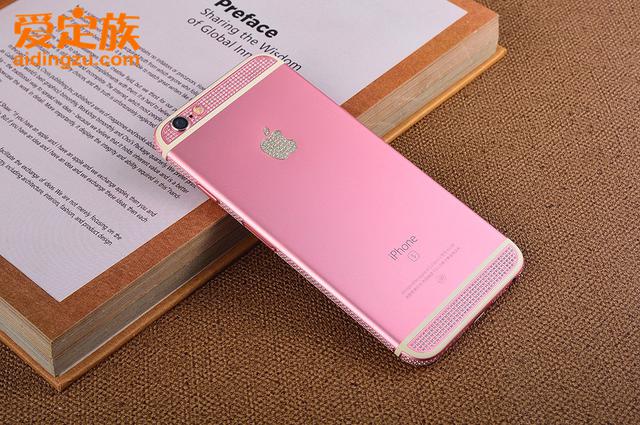 粉色宝石版iphone6s美得窒息分分钟秒杀华为mates手机资讯