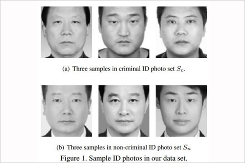 交大教授研究发现机器识别罪犯准确率极高