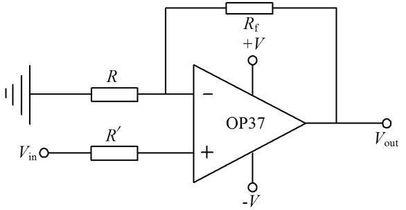 图1 同相比例运算电路