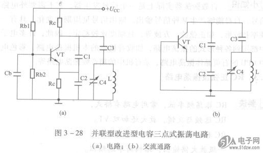 电容三点式lc振荡电路