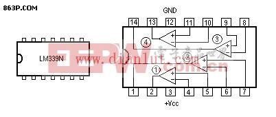 lm339引脚功能图及各类应用电路