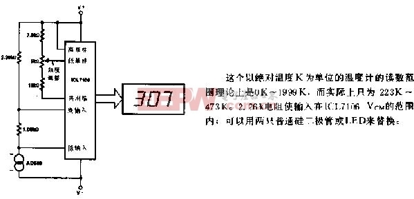 基本数字温度计电路图3