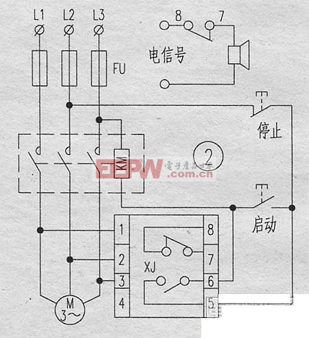 电机相位断相保护器电路