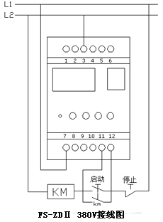 fs-zd/e再启动控制器参数设定及接线图介绍