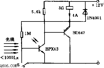 光电断路器电路图