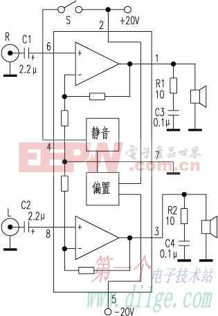 双30w高保真功放ic——tda7264