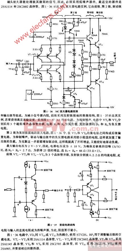 前级电路结构电路图