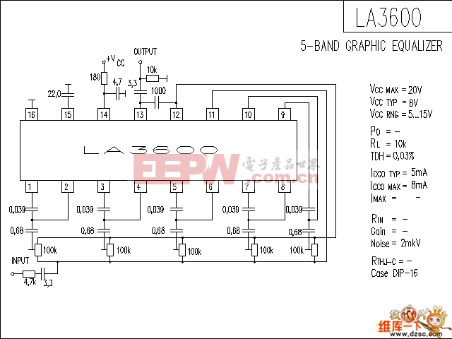 la3600音响ic电路图