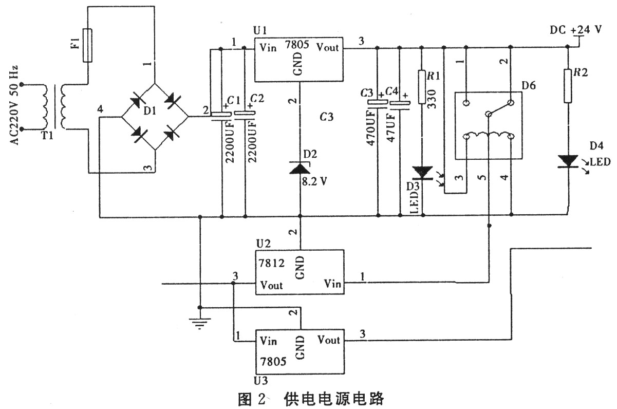 得到稳定的正弦波输出,经三极管13003及其外围电路组成的丙类放大电路