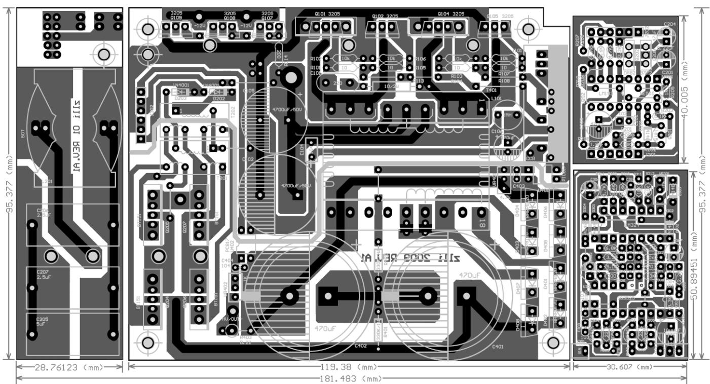 sg3525典型应用电路(含PCB图)