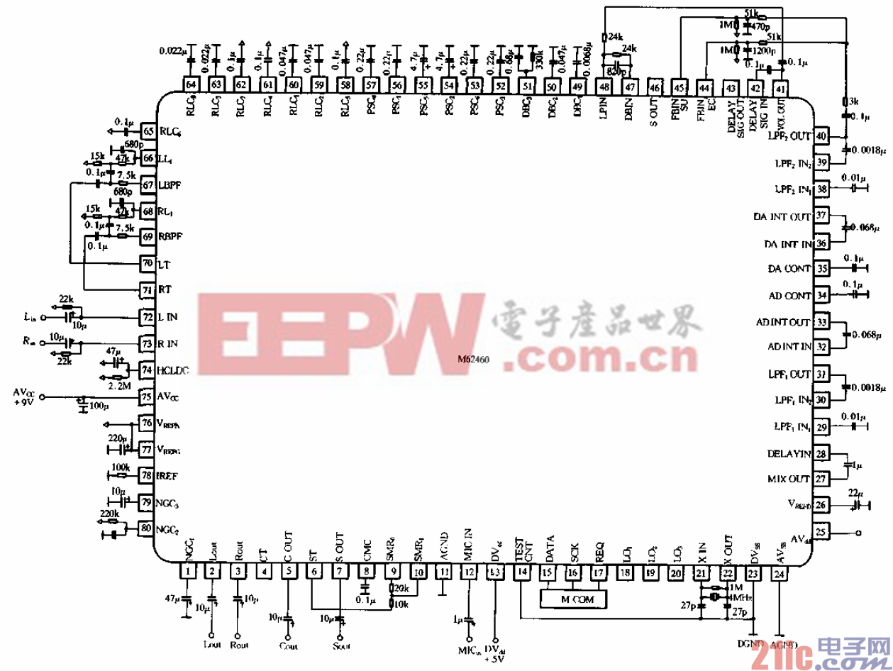 m62460应用电路