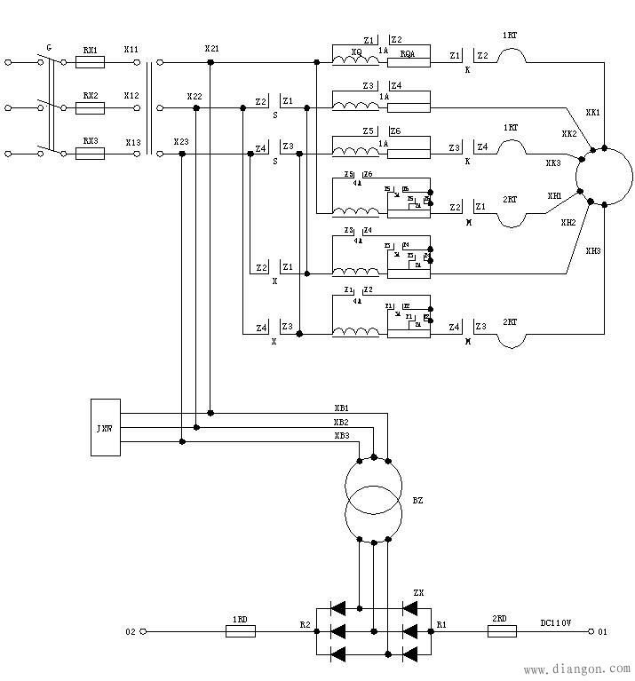 双速电梯电气原理图及plc安装接线图绘制解决方案华强电子网