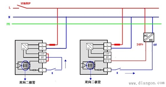 三菱fx3uplc输入接线解决方案华强电子网