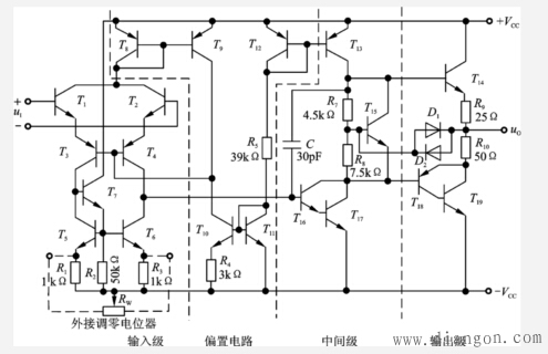 集成运算放大器组成原理 -解决方案-华强电子网