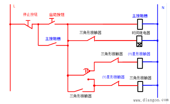 电动机星形三角形启动原理解决方案华强电子网