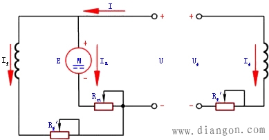 直流电动机的基本工作原理和接线图解决方案华强电子网