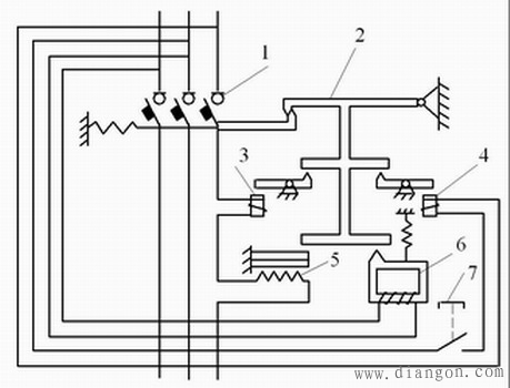低压断路器的作用,结构及工作原理