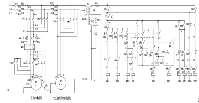 t68型卧式镗床电气控制系统的维护,维修方法 -解决方案-华强电子网