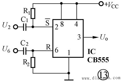 555时基集成电路ne555的识别与应用图解解决方案华强电子网