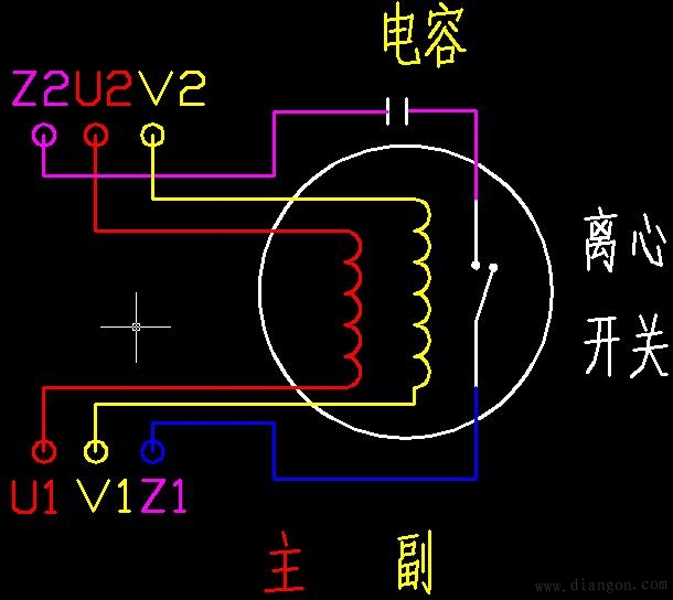 单相电机正反转接线图详解解决方案华强电子网