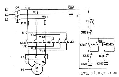 三相笼型异步电动机的正反转控制线路 -解决方案-华强