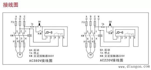 jd-6相序保护器接线图 -解决方案-华强电子网