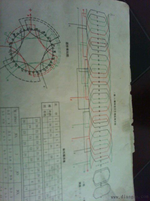 三相电动机绕线方法图解解决方案华强电子网