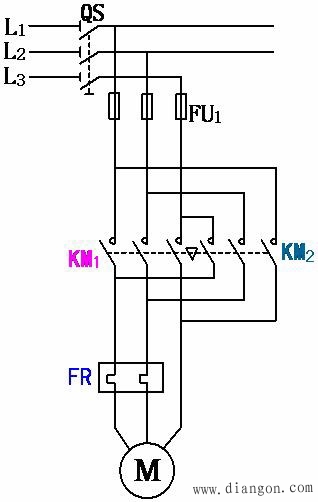 三相异步电动机正反转的plc控制系统解决方案华强电子网