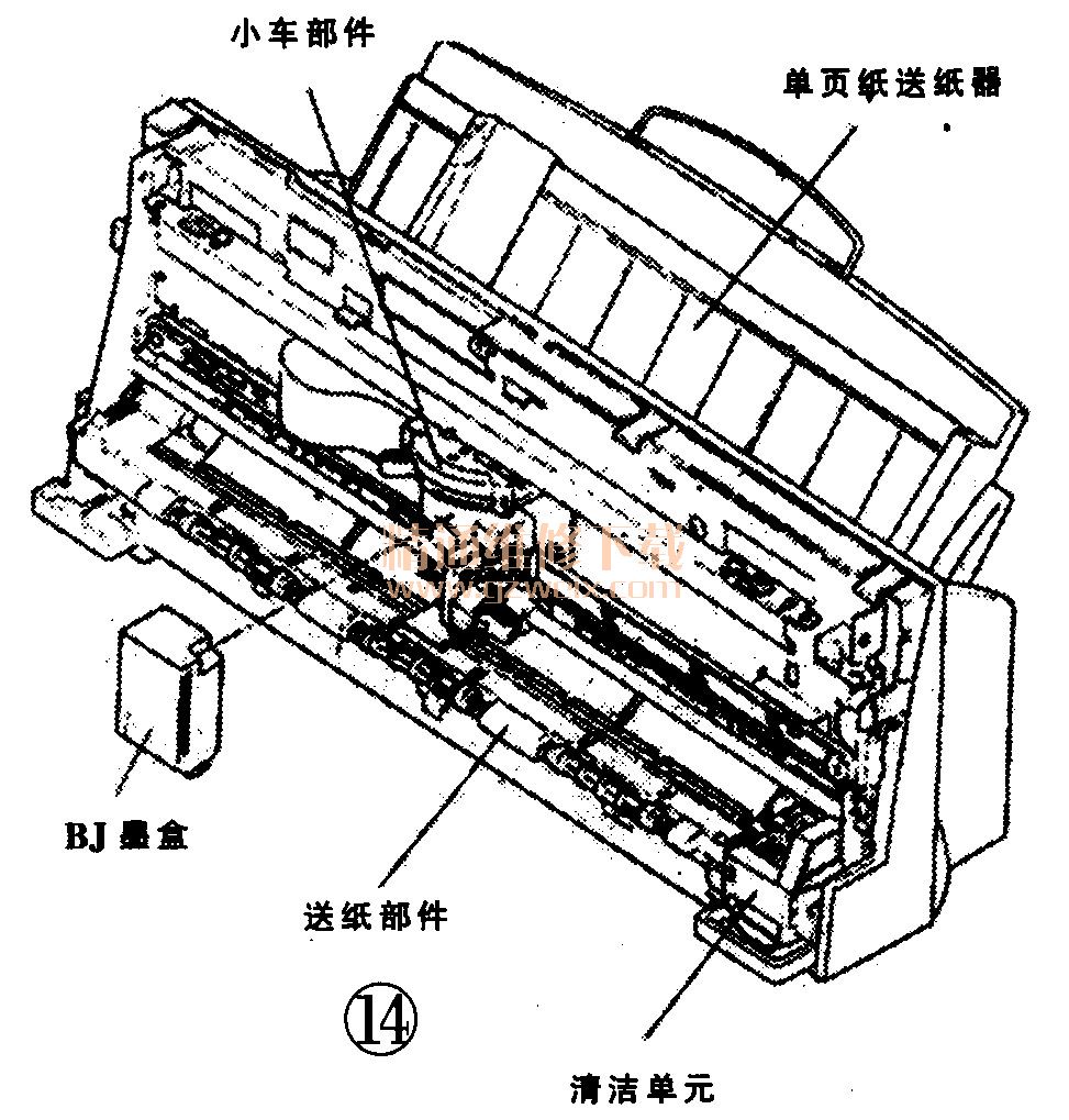 谈喷墨打印机的结构及工作原理下打印机维修解决方案华强电子网