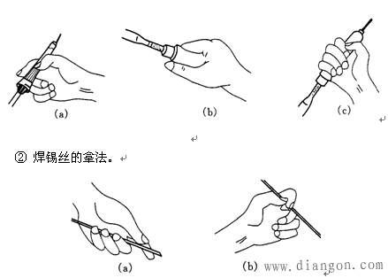 电烙铁焊接方法和技术要领解决方案华强电子网