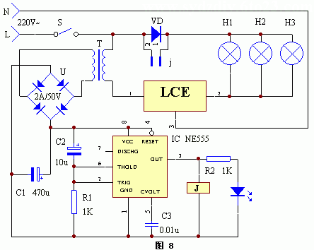 [图]预热启动控制器电路图及原理