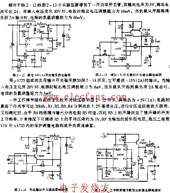 负压输出开关稳压器电路图