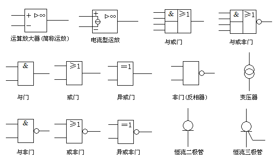 照明电路图符号大全