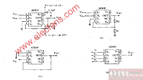 ad830应用电路图