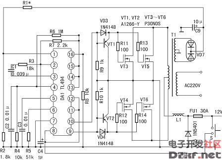 tl494逆变器电路图