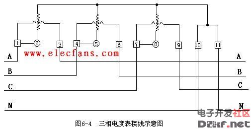 三相电度表工作原理