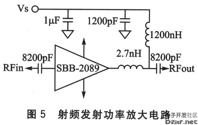 射频发射功率放大电路