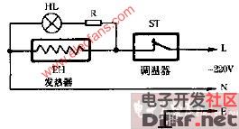 红心牌yk970q喷雾型蒸汽电熨斗电路图